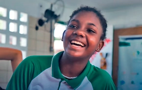 Smiling girl